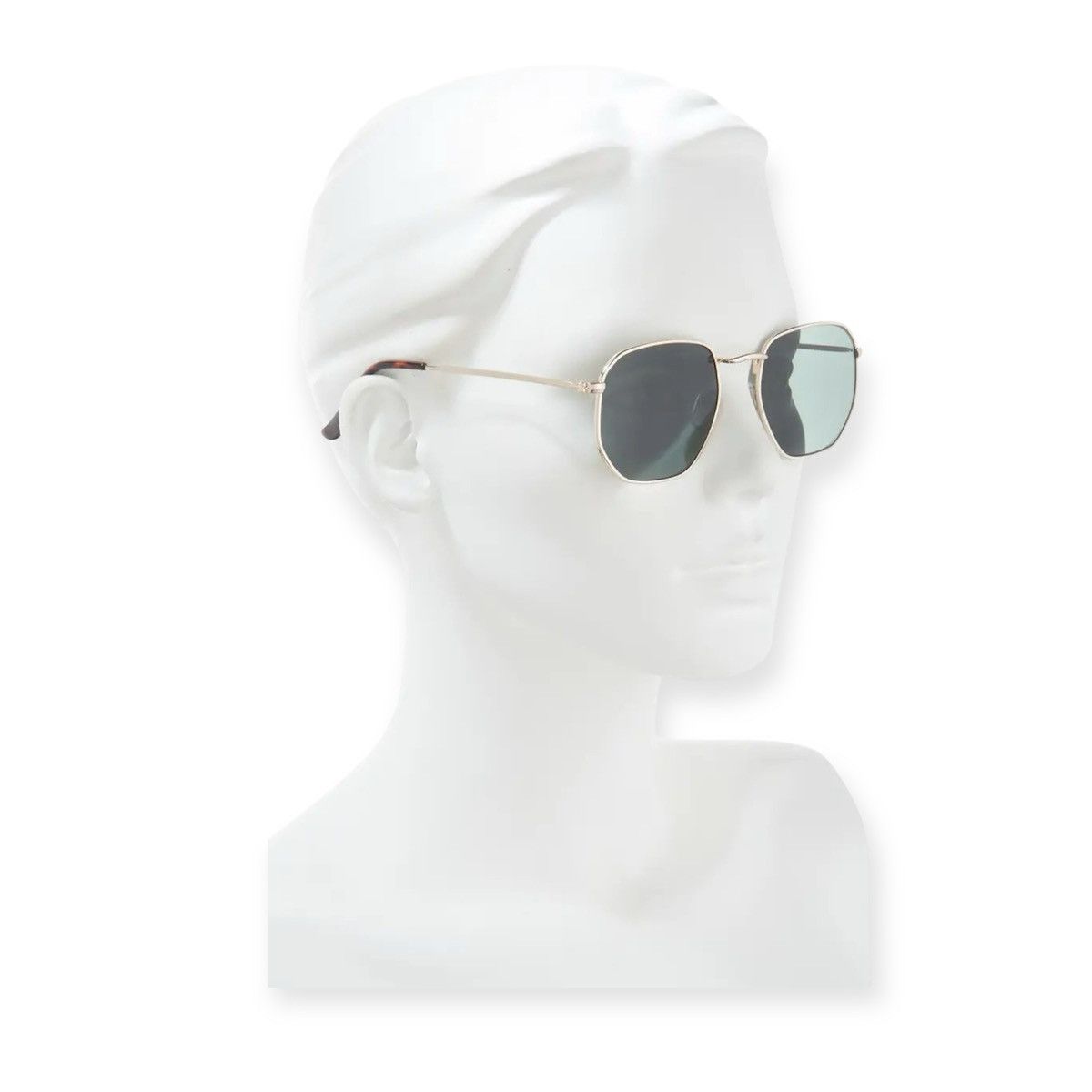 BP. Bp Gradient Round UV Protection Gold Frame Sunglasses Size ONE SIZE - 1 Thumbnail