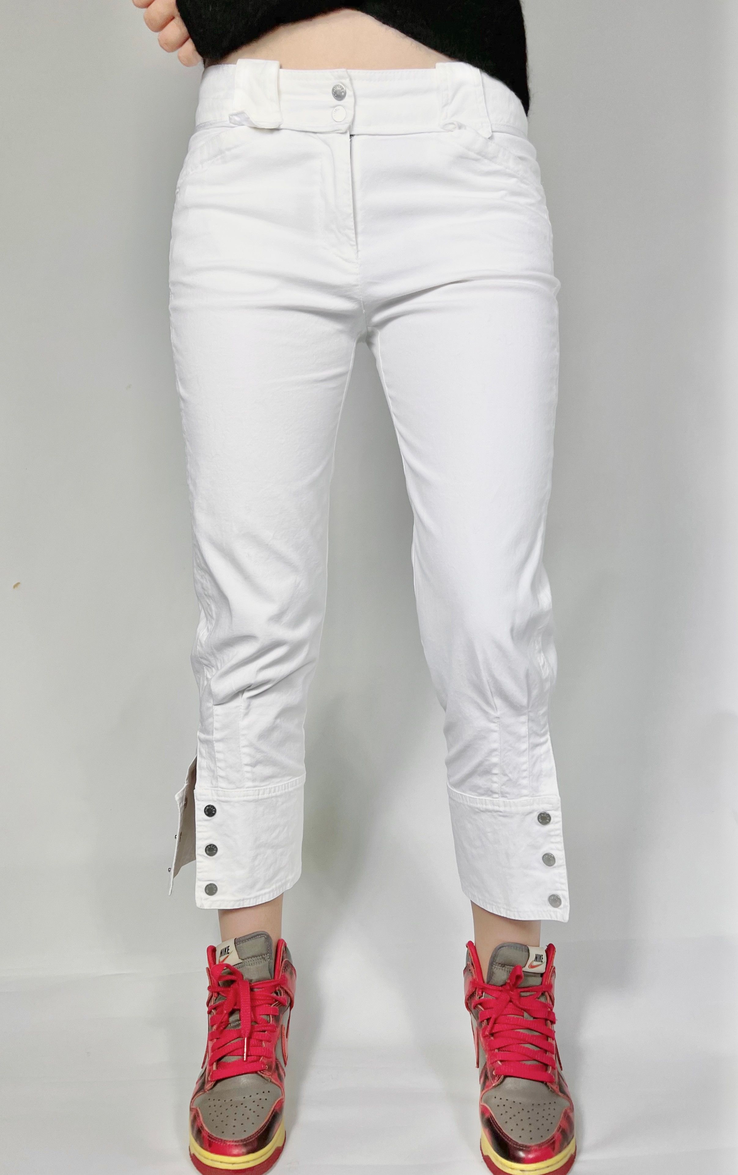 Moncler Y2K Moncler Cropped Pants Shorts Size 28" / US 6 / IT 42 - 2 Thumbnail