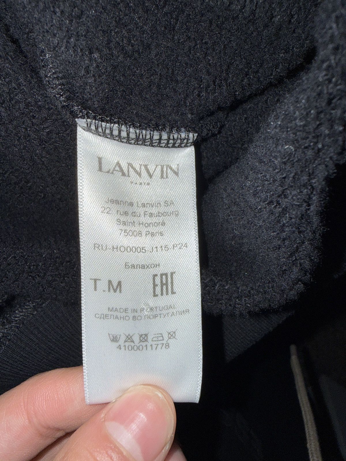 Lanvin Lanvin future collab hoodie Size US M / EU 48-50 / 2 - 5 Thumbnail