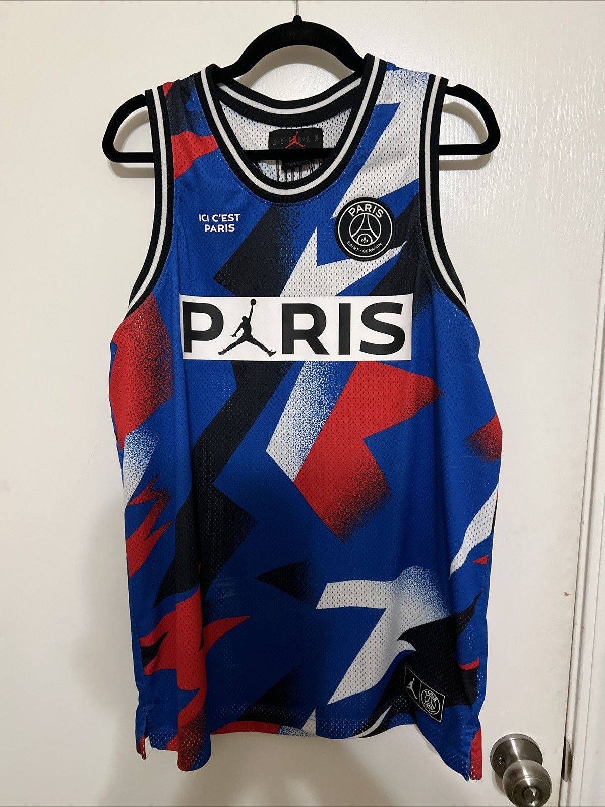 Jordan x psg basketball jersey best sale