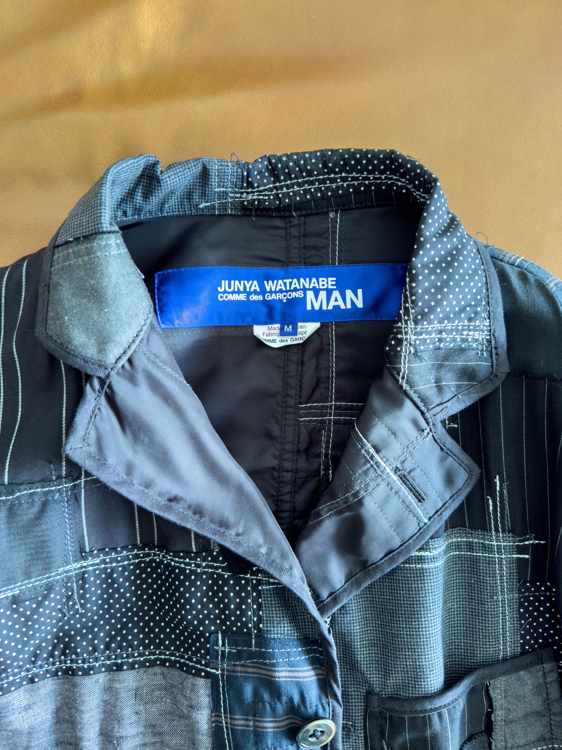 Junya Watanabe Junya Watanabe MAN Patchwork Jacket SS21 Size US M / EU 48-50 / 2 - 4 Thumbnail