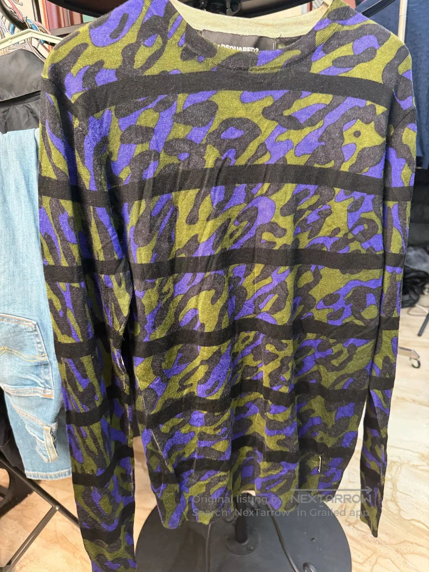 Dsquared2 Dsquared2 Camouflage Wool Long. Size US S / EU 44-46 / 1 - 1 Thumbnail