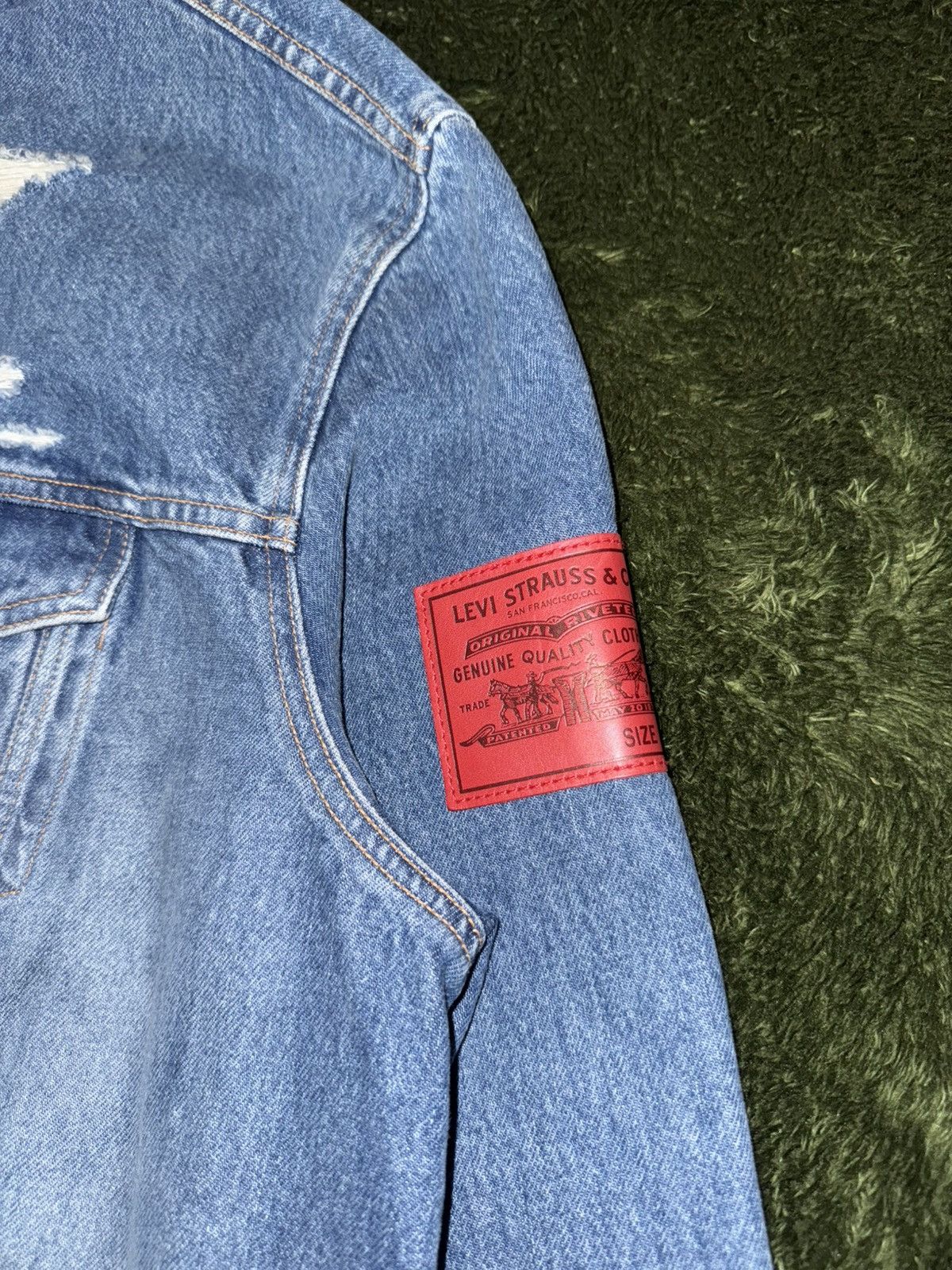 Kith × Levi's [XXL] KITH × Levi’s 18FW Collaboration Trucker Jacket Size US XXL / EU 58 / 5 - 4 Thumbnail