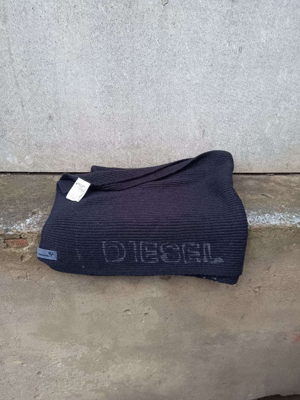 Diesel Diesel vintage y2k black scarf Size ONE SIZE - 1 Thumbnail