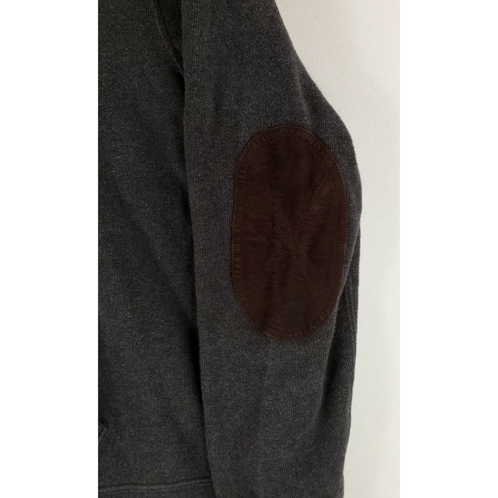Polo Ralph Lauren Polo Ralph Lauren Hoodie Sweatshirt Elbow Patches Gray Mens XXL Size US XXL / EU 58 / 5 - 2 Thumbnail