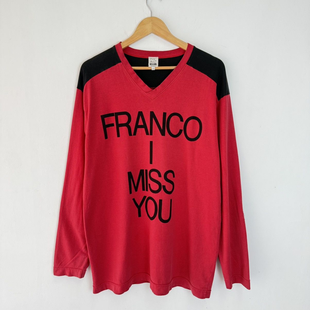 Moschino Cheap & Chic By Moschino. Franco I Miss You. Size US L / EU 52-54 / 3 - 1 Thumbnail