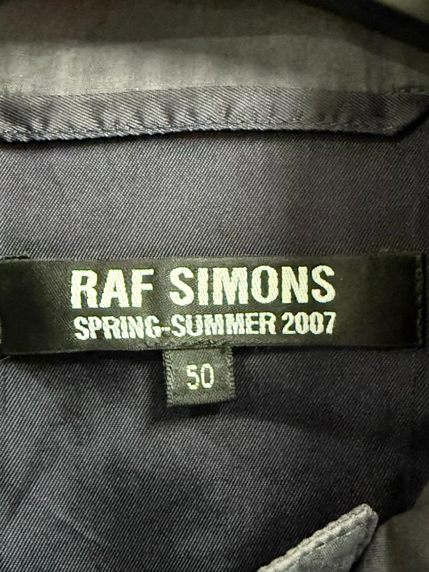 Raf Simons Raf Simons 07SS Washed Small R Embroidery Jacket K20 Size US M / EU 48-50 / 2 - 6 Thumbnail