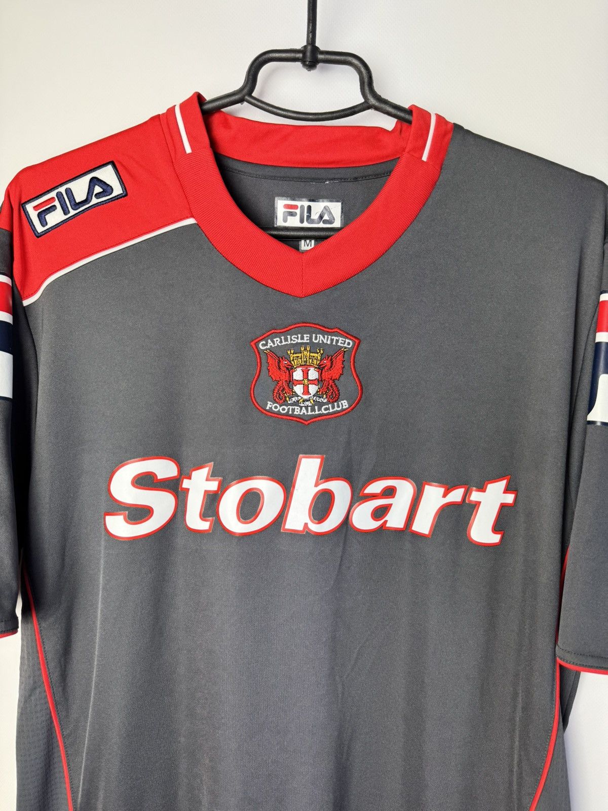 Fila Carlisle United 2013 2014 Away Football Soccer Jersey Fila Size US M / EU 48-50 / 2 - 3 Thumbnail