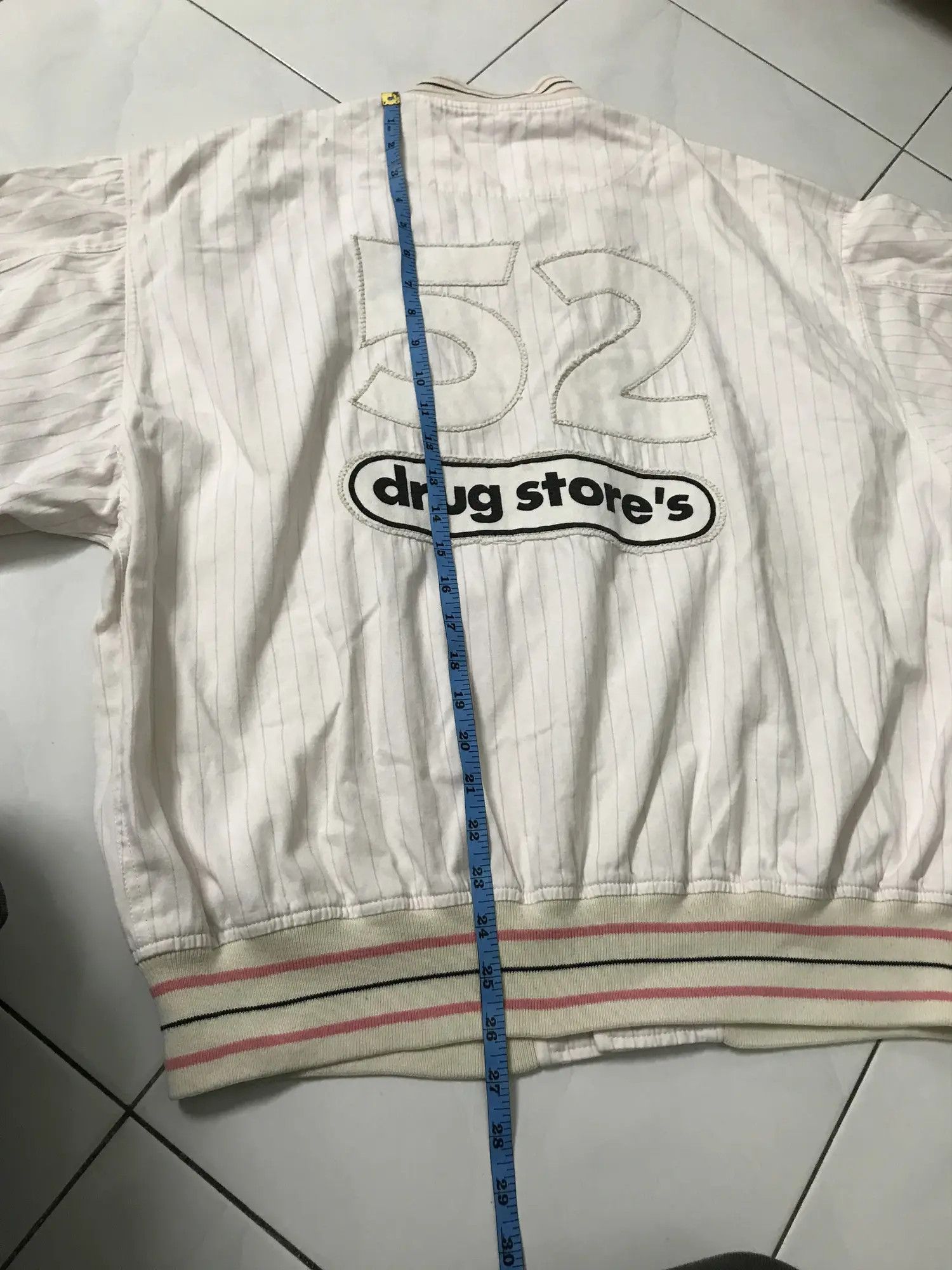 Japanese Brand Japan Drugs Store Varsity Jacket Size US L / EU 52-54 / 3 - 13 Thumbnail