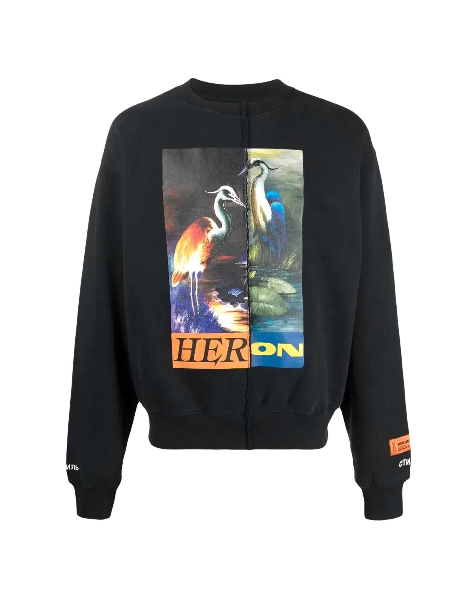 image of Heron Preston Kung-Fu Zip Jacket With Front Logo, Men's (Size Medium)