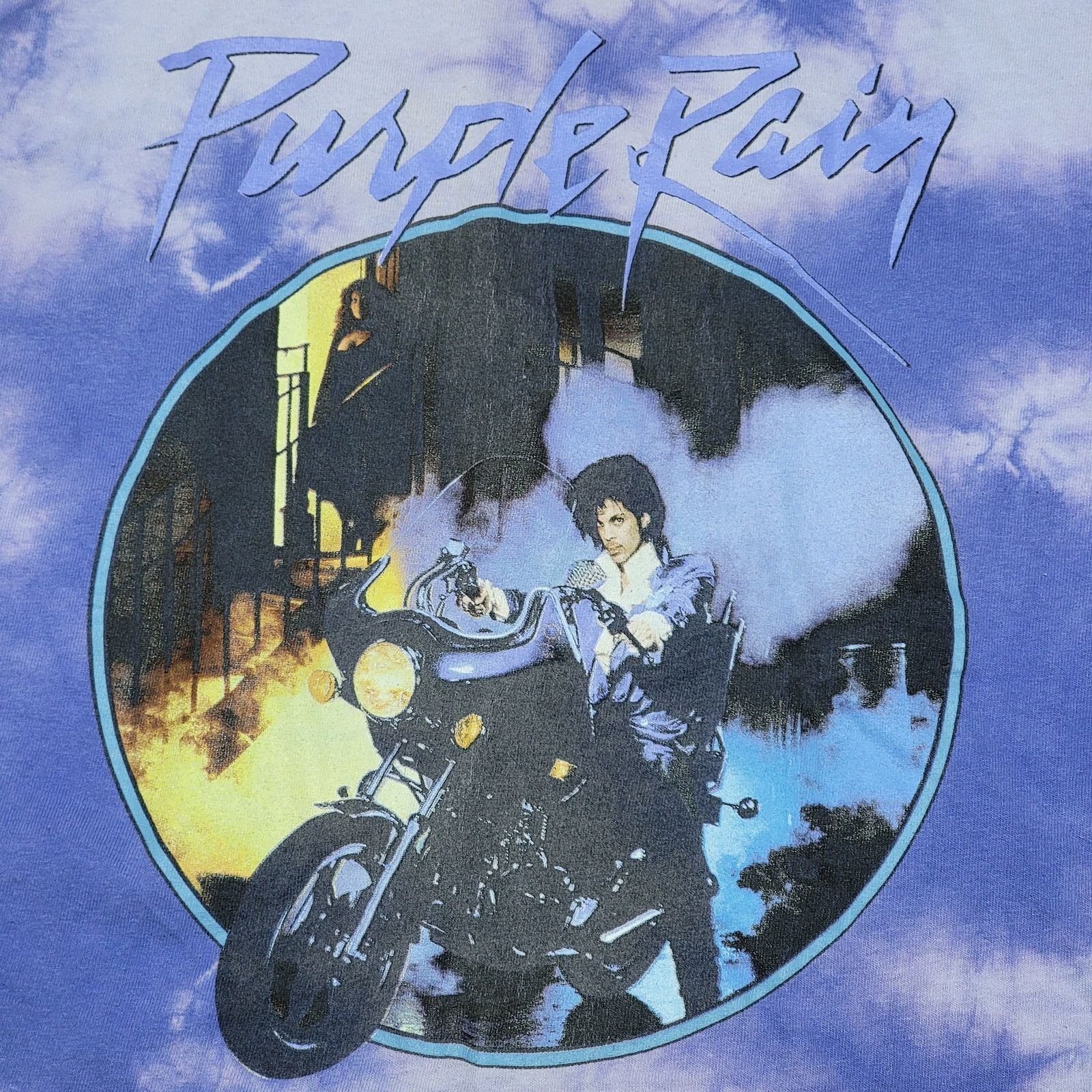 Prince Prince Purple Tie-Dye Unisex Tee "Purple Rain" - Size Medium Size M / US 6-8 / IT 42-44 - 2 Thumbnail