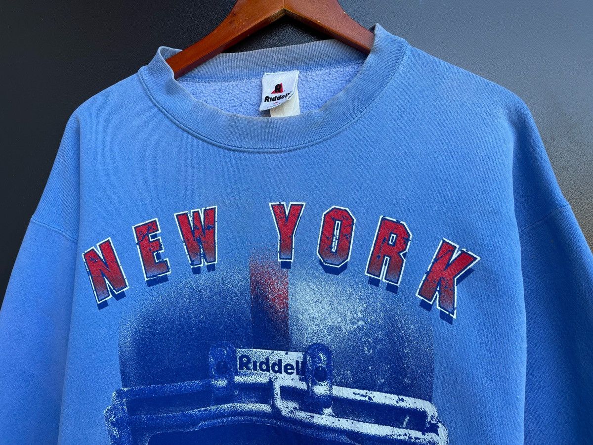 Riddell Vintage 1996 Riddell New York Giants NFL Sweatshirt Crewneck Size US M / EU 48-50 / 2 - 2 Thumbnail