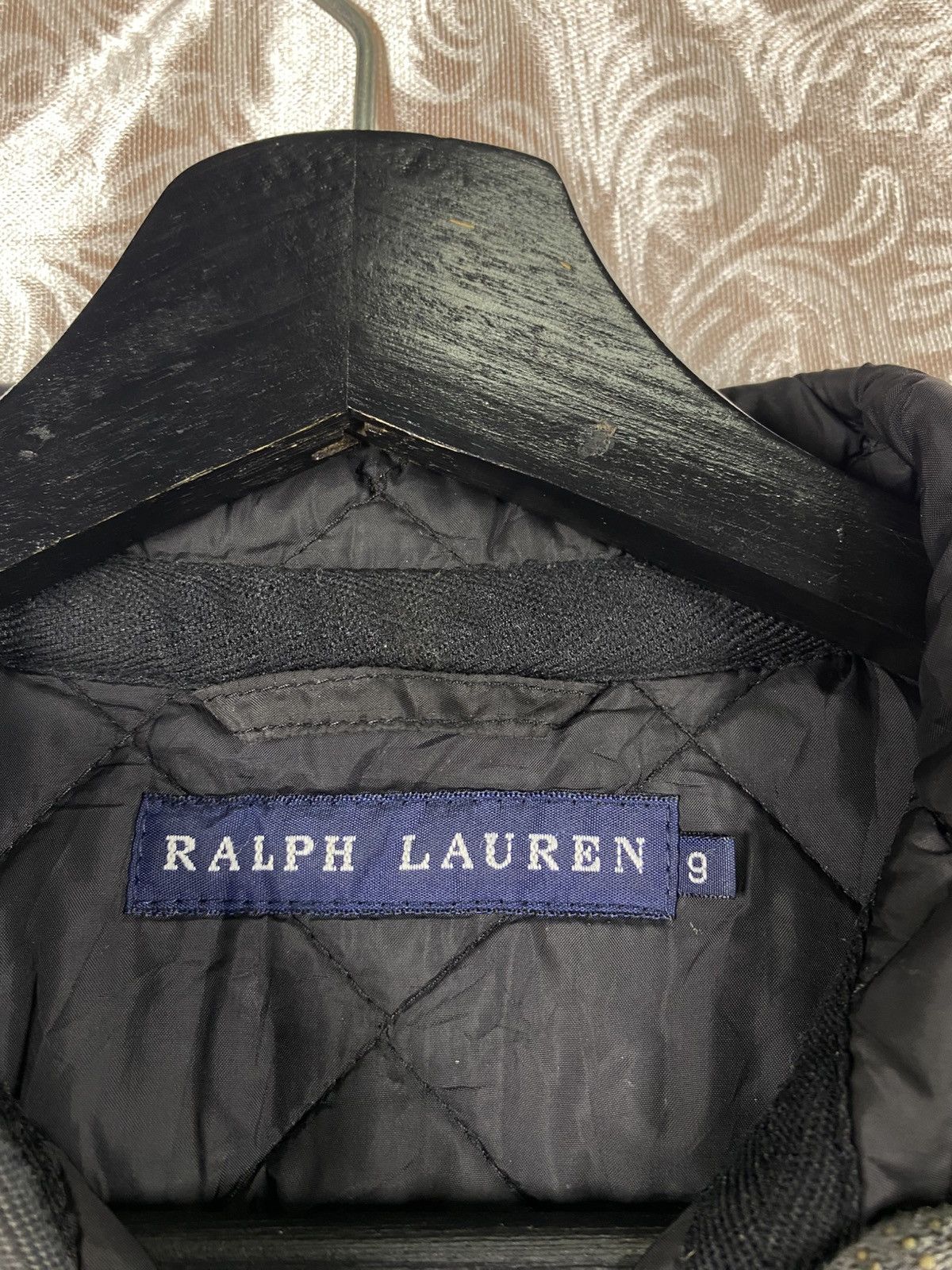 Ralph Lauren Vintage Ralph Lauren Navy Quilted Jacket Diamond Stitch Size M / US 6-8 / IT 42-44 - 6 Thumbnail