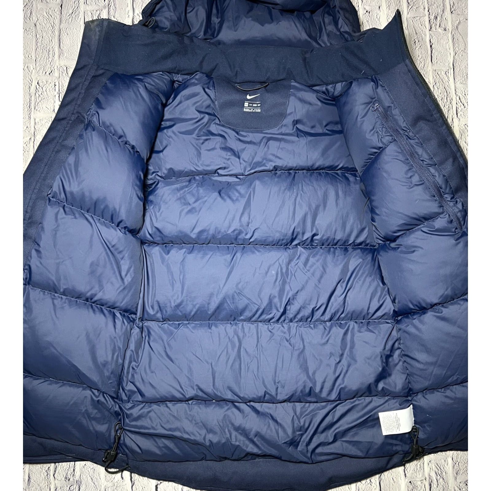 Nike VINTAGE Nike Storm-FIT Down Coat Ski Hooded Womens XXS Parka Blue حك Size XXS / US 00 / IT 34 - 7 Thumbnail