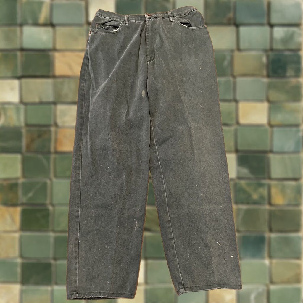 NEXT VINTAGE What’s Next? Jeans Size 20 Green 80s Talon Zipper Size 42" / US 20 - 1 Thumbnail