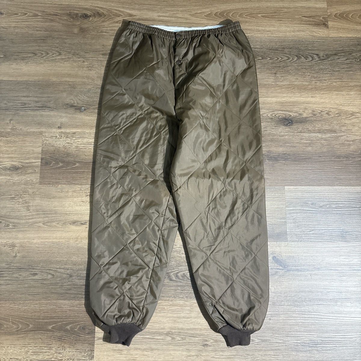 Vintage Vintage Military Brown Liner Pants Size L Size US 36 / EU 52 - 1 Thumbnail