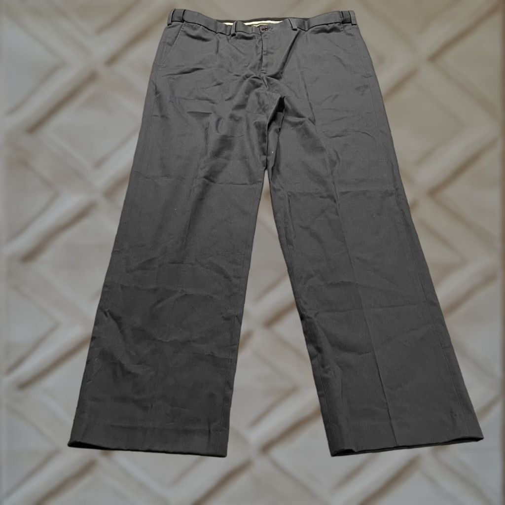 Eddie Bauer Eddie Bauer Dress Pants Mens 44x34.5 Big & Tall Straight Leg Gray Relaxed Classic Size US 42 / EU 58 - 1 Thumbnail