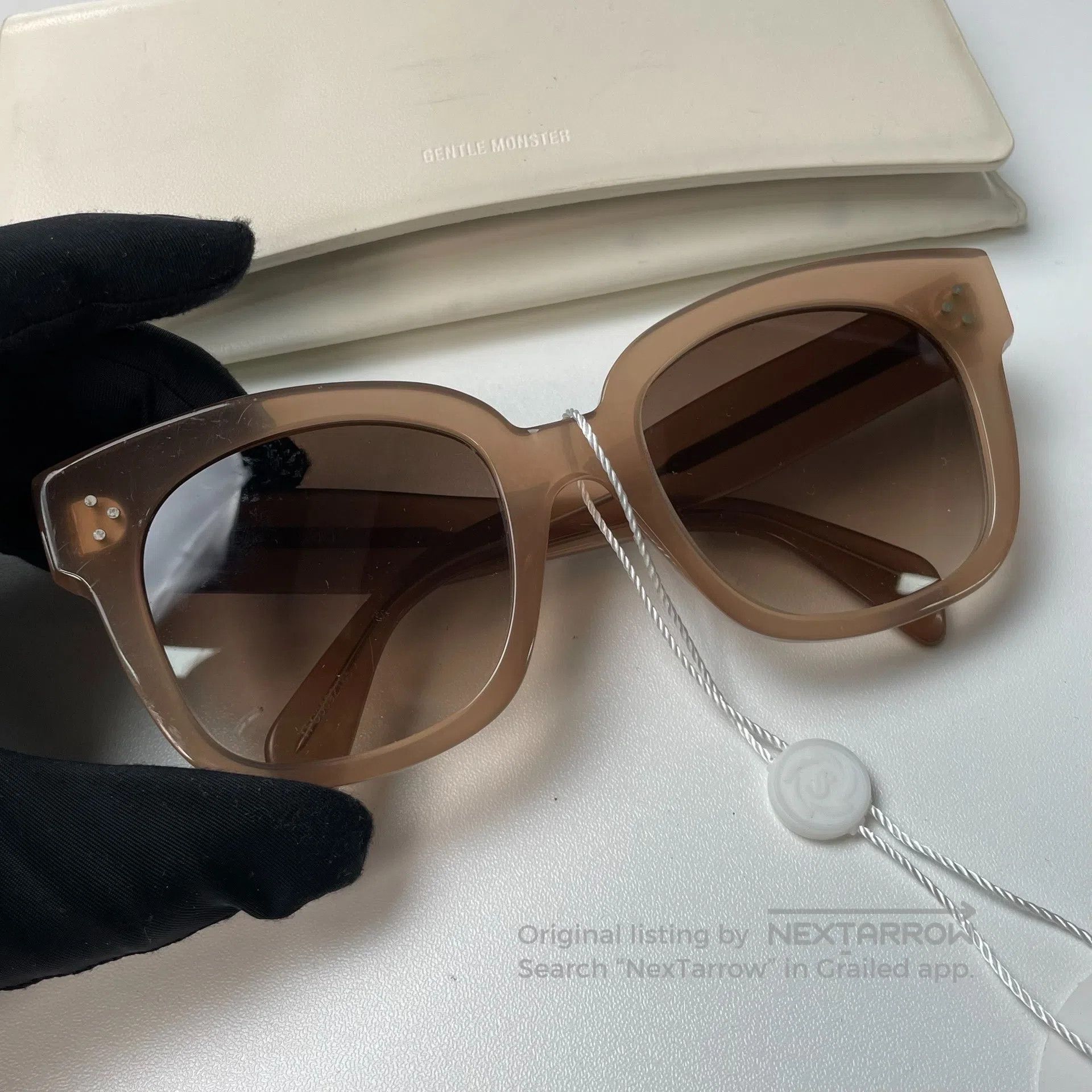 Celine CELINE Light brown sunglasses| Size ONE SIZE - 3 Thumbnail