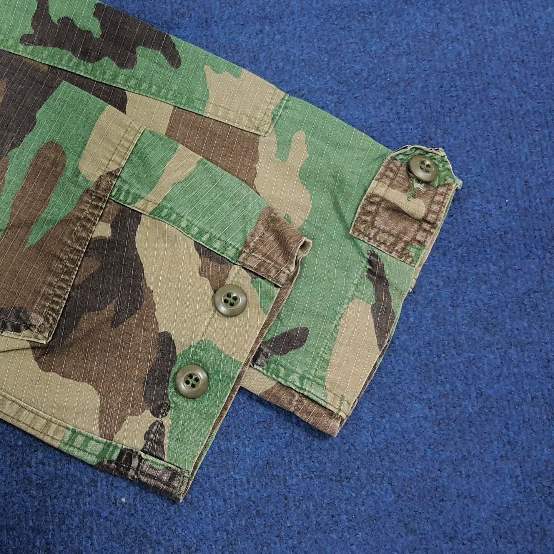 Vintage Vintage 90s US Military Camo Jacket Custom Logo C278N15 Size US M / EU 48-50 / 2 - 6 Thumbnail