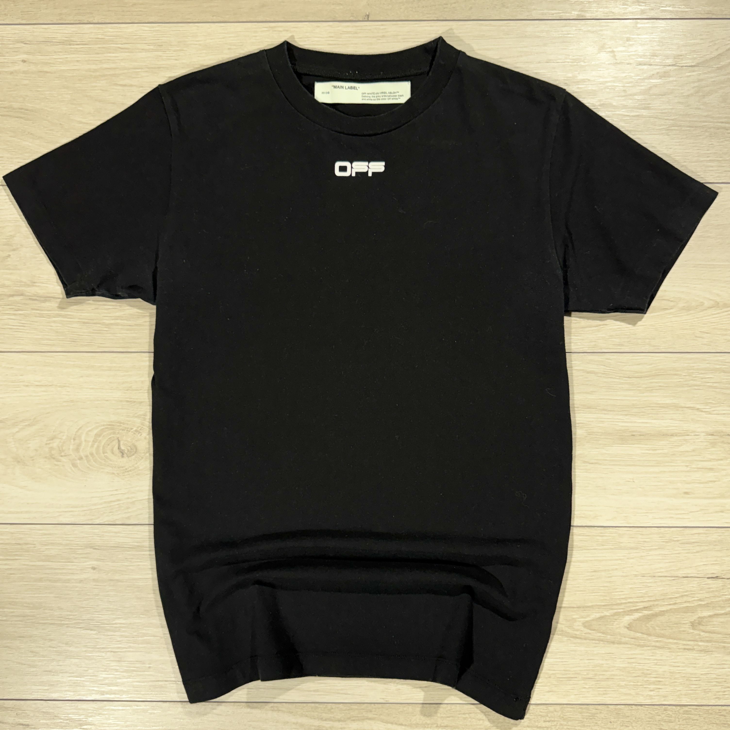 Off-White RARE Off White Airport Tape T-Shirt Y2K Retro Hype M Size US M / EU 48-50 / 2 - 3 Thumbnail