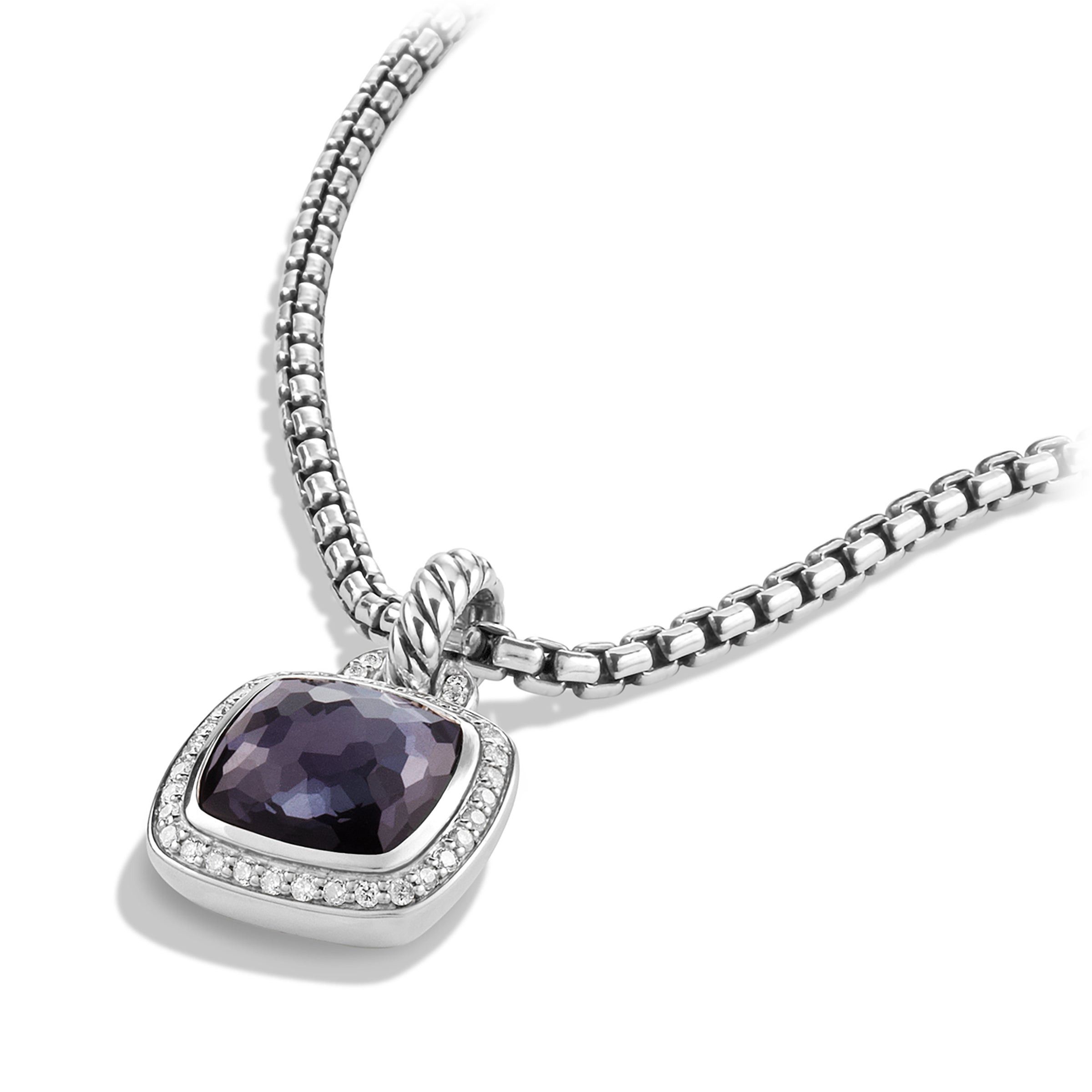 David Yurman o1w1db10525 D12308D Size:6/Pendant in Silver with Diamond Size ONE SIZE - 2 Thumbnail