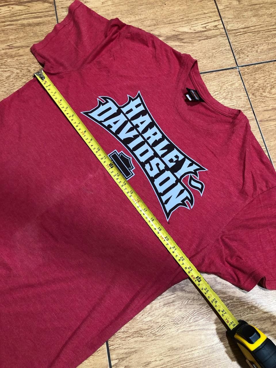 Harley Davidson Streetwear T-Shirt Harley Davidson big logo Y2K Vintage Size US XL / EU 56 / 4 - 10 Thumbnail