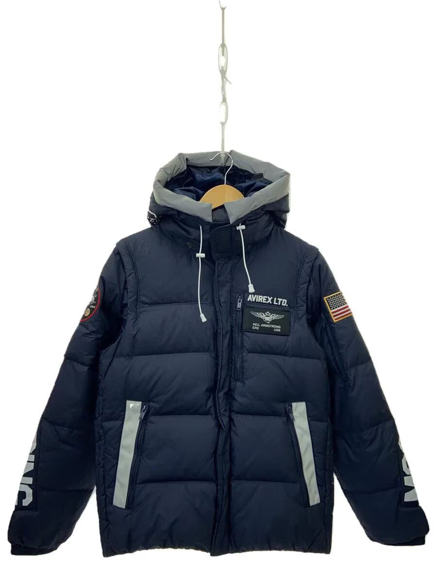 Avirex Avirex Moon Landing Nylon Down Jacket Navy Size US M / EU 48-50 / 2 - 1 Thumbnail