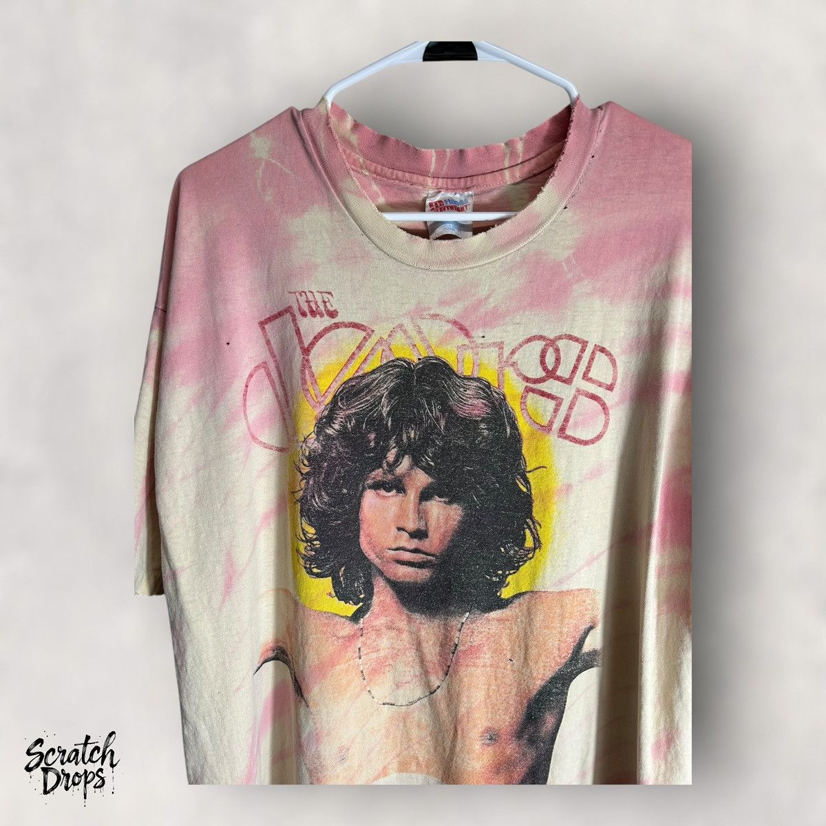 Band Tees × Grailed × Hanes VTG 90s The Doors Jim Morrison Tee + Provenance (XL) Size US XL / EU 56 / 4 - 7 Thumbnail