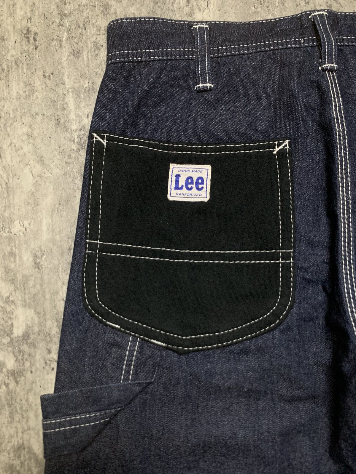 Lee Chums x Lee Painter Deep Indigo Pants Size US 29 - 4 Thumbnail