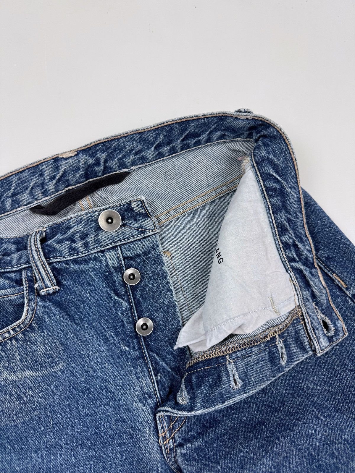 Helmut Lang Helmut Lang Boyfriend Washed Denim Women’s Jeans Size 25" / US 0 / IT 36 - 9 Thumbnail