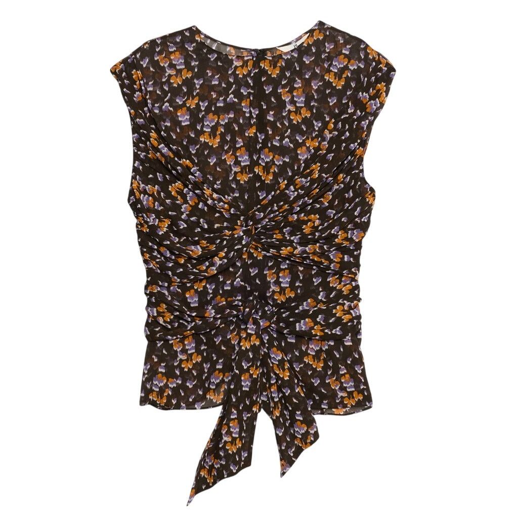 Banana Republic Banana Republic Georgette Wrap-Front Top in Floral, Size 12 Size XL / US 12-14 / IT 48-50 - 1 Preview