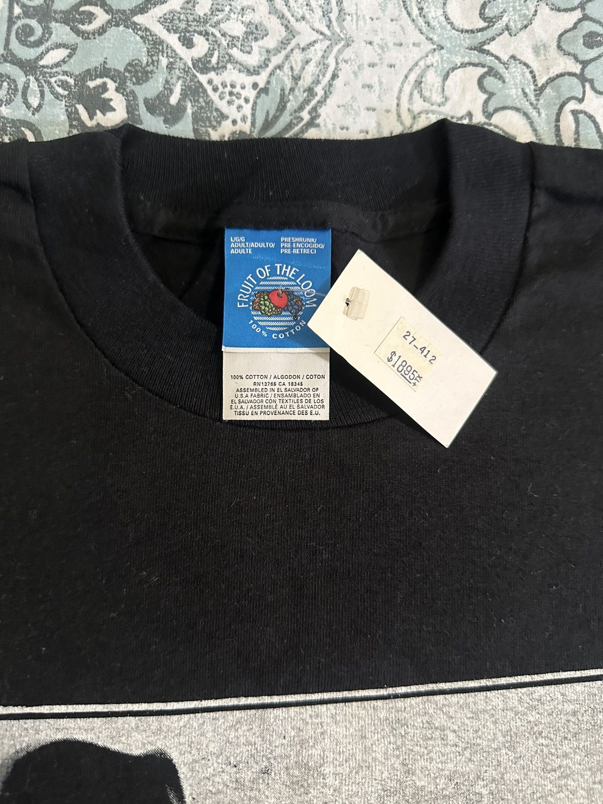 Fruit Of The Loom × Vintage Very rare vintage early 90s The green hornet T-shirt Size US L / EU 52-54 / 3 - 4 Thumbnail