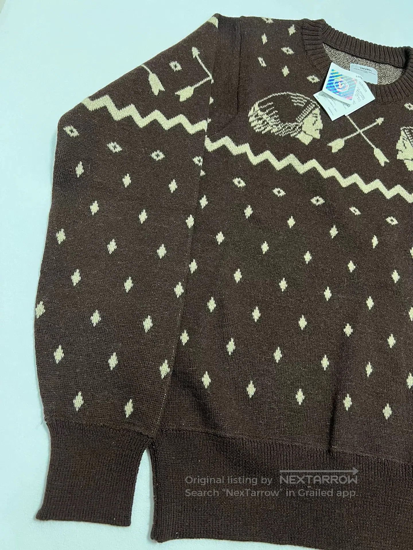 Visvim visvim 17AW VNTG Native Jacquard Knit. Size US M / EU 48-50 / 2 - 4 Thumbnail