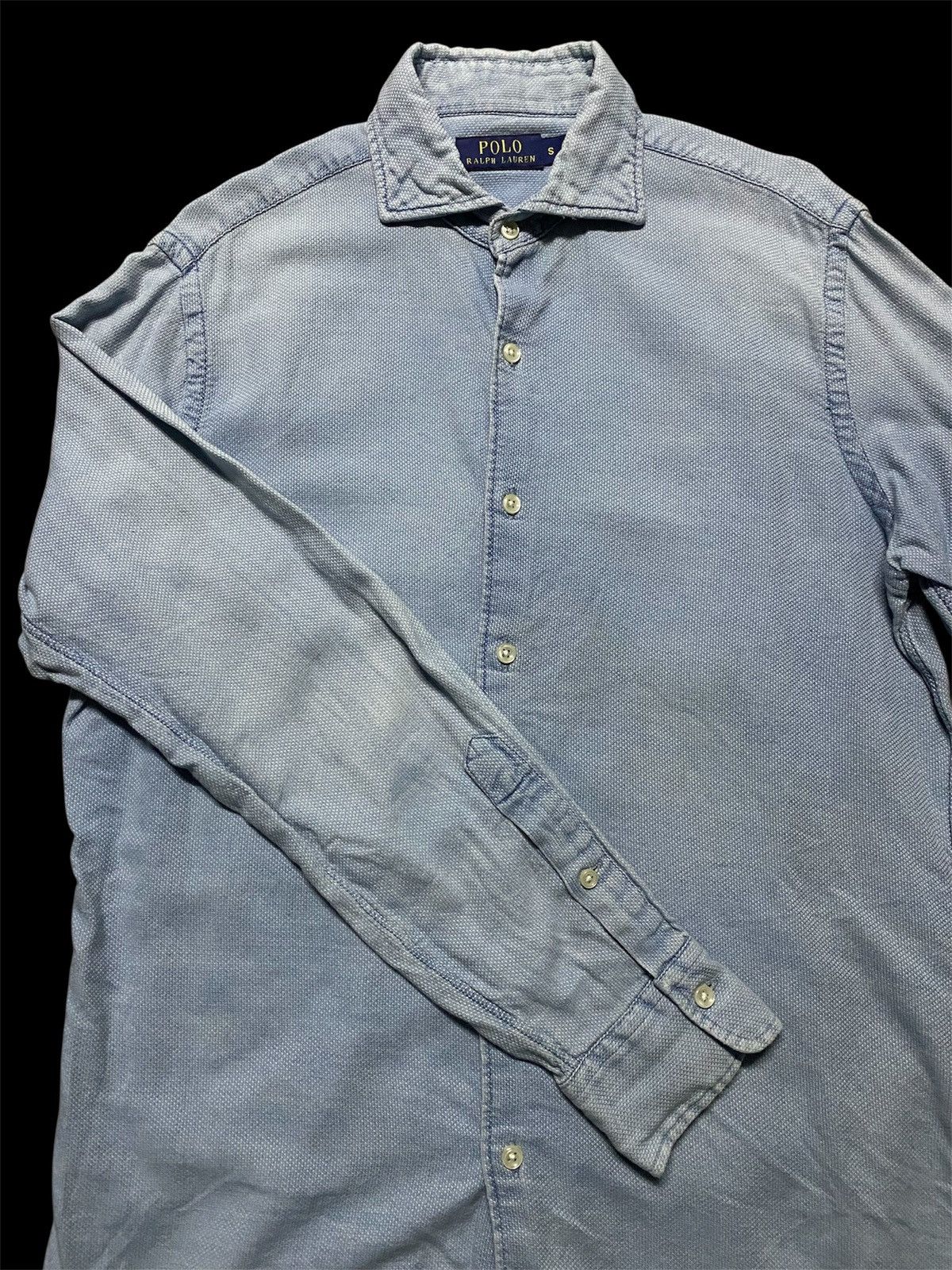 Polo Ralph Lauren Polo Ralph Lauren Oxford Plain Shirt Size US S / EU 44-46 / 1 - 2 Thumbnail