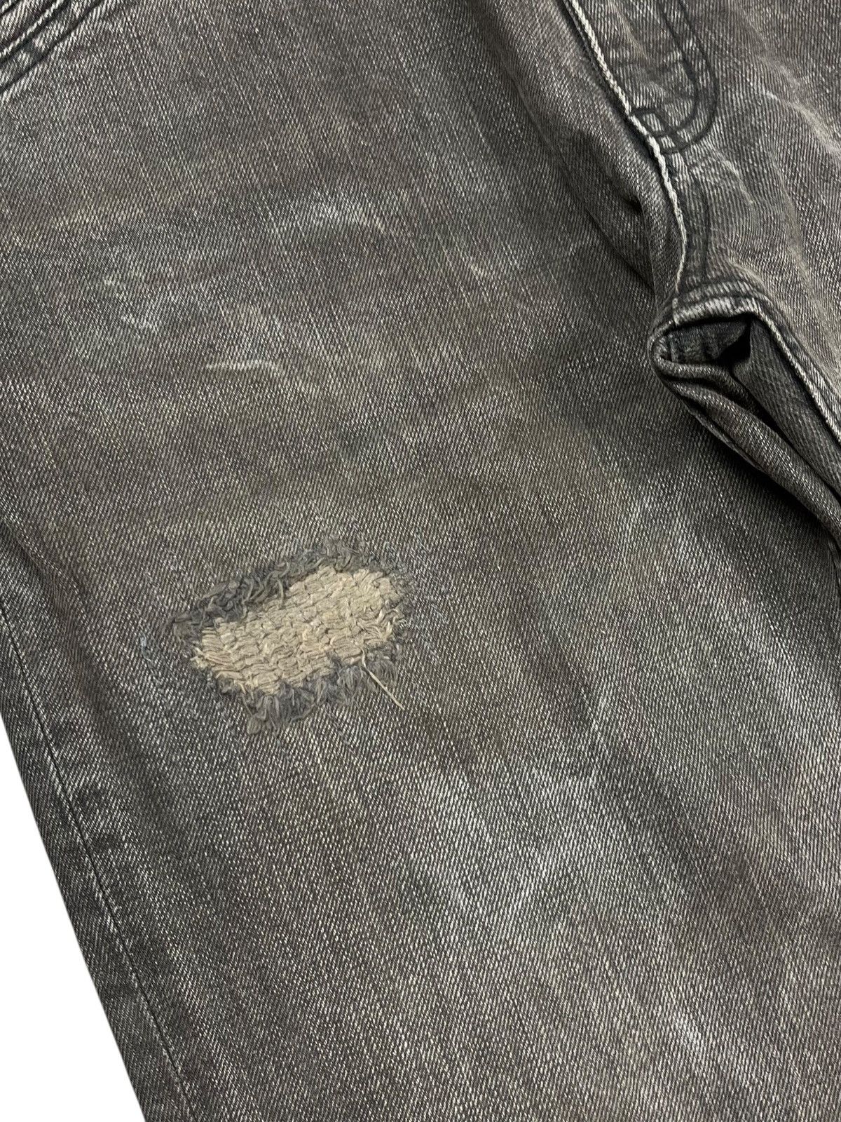 Le Grande Bleu (L.G.B.) 2000s Roarguns - Mud Wash Denim Pants Size US 29 - 7 Thumbnail