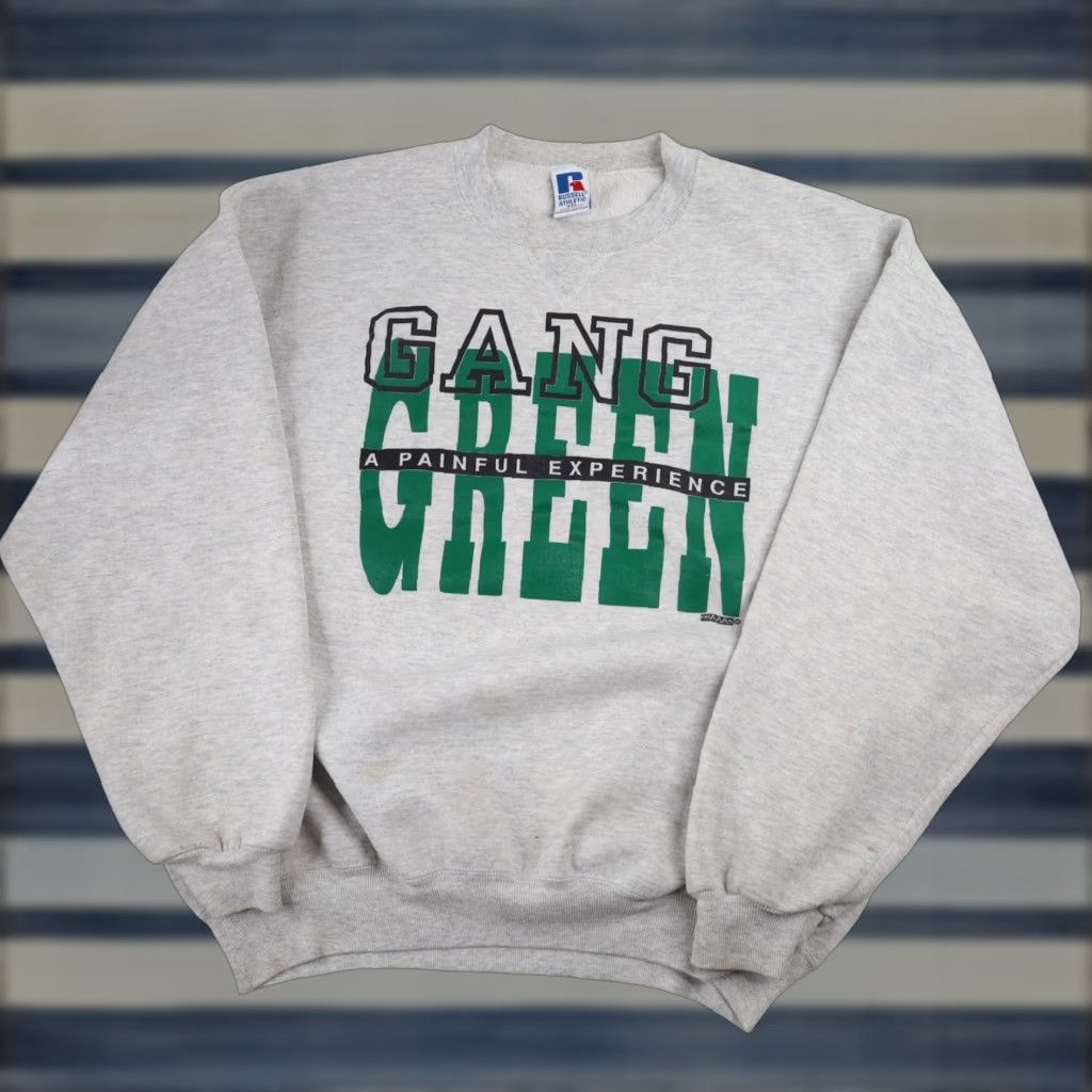 NANGA VINTAGE University of Oregon Ducks Gang Green Graphic Sweatshirt Gray XXL Men Pullover 2XL Size US XXL / EU 58 / 5 - 1 Thumbnail