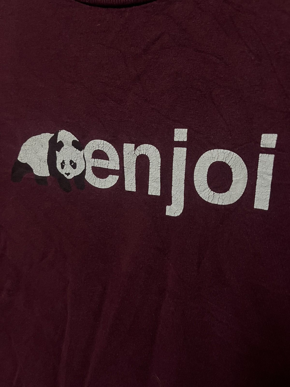 Enjoi Enjoi (maroon) T-Shirt Sz. XL Size US XL / EU 56 / 4 - 3 Thumbnail