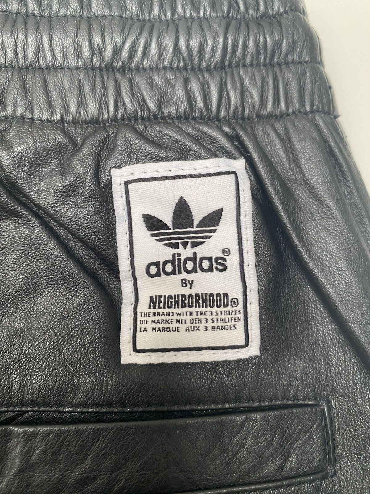 Adidas × Neighborhood adidas × NEIGHBORHOOD Sample Leather Pants –Unreleased 2014 Size US 33 - 5 Thumbnail