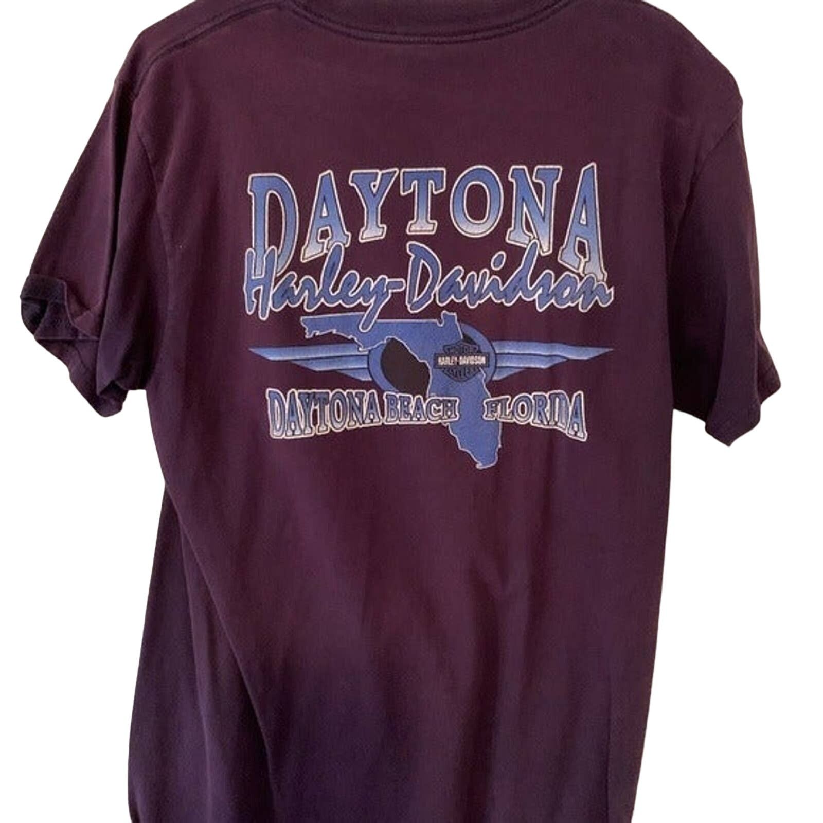 Harley Davidson VINTAGE 2000 DAYTONA HARLEY DAVIDSON SINGLE STITCH SHIRT Size US L / EU 52-54 / 3 - 3 Thumbnail