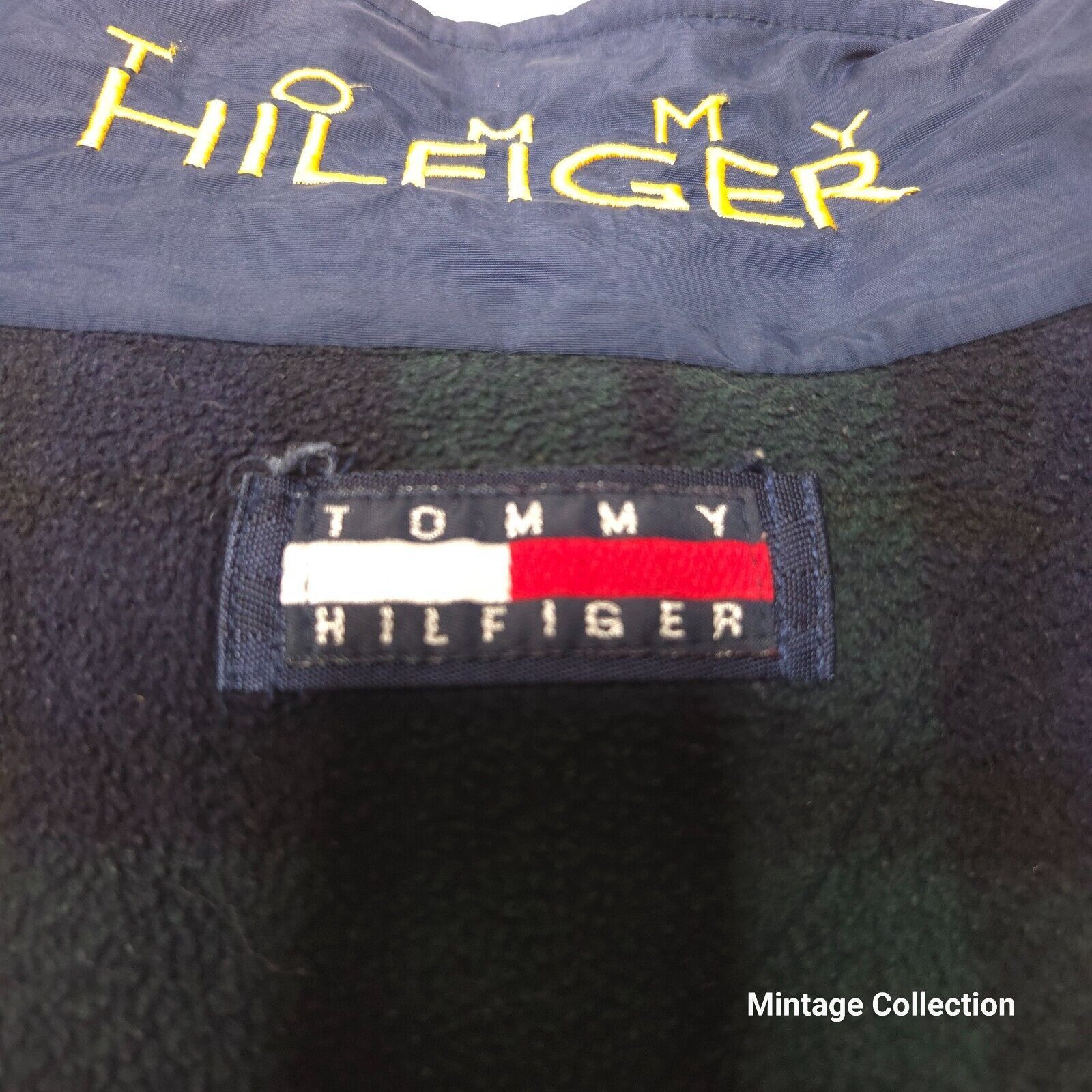 Tommy Hilfiger VINTAGE TOMMY HILFIGER GREEN PLAID TARTAN FULL ZIP JACKET XL Size US XL / EU 56 / 4 - 14 Thumbnail