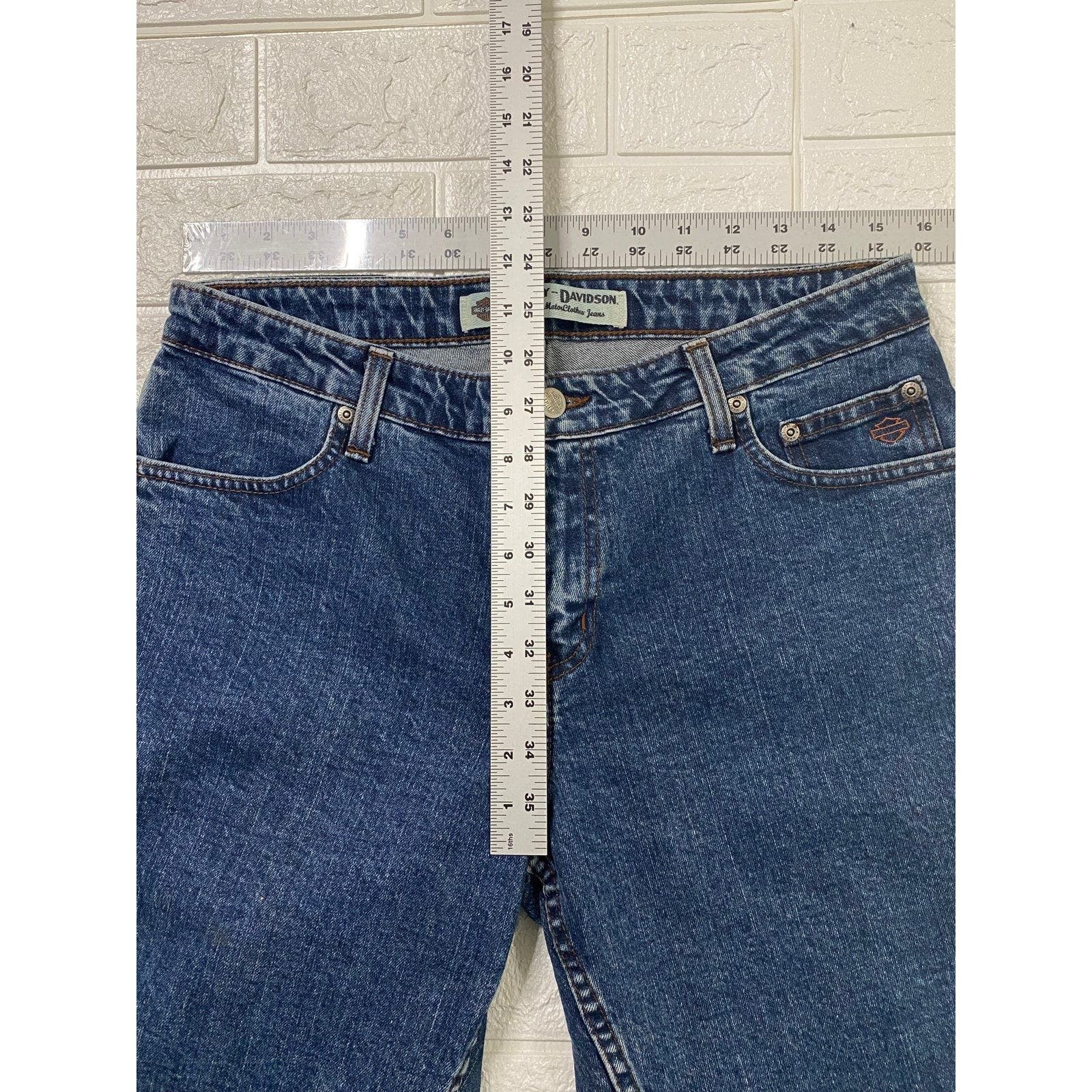 Harley Davidson Harley-Davidson women jeans Size 32" / US 10 / IT 46 - 12 Thumbnail