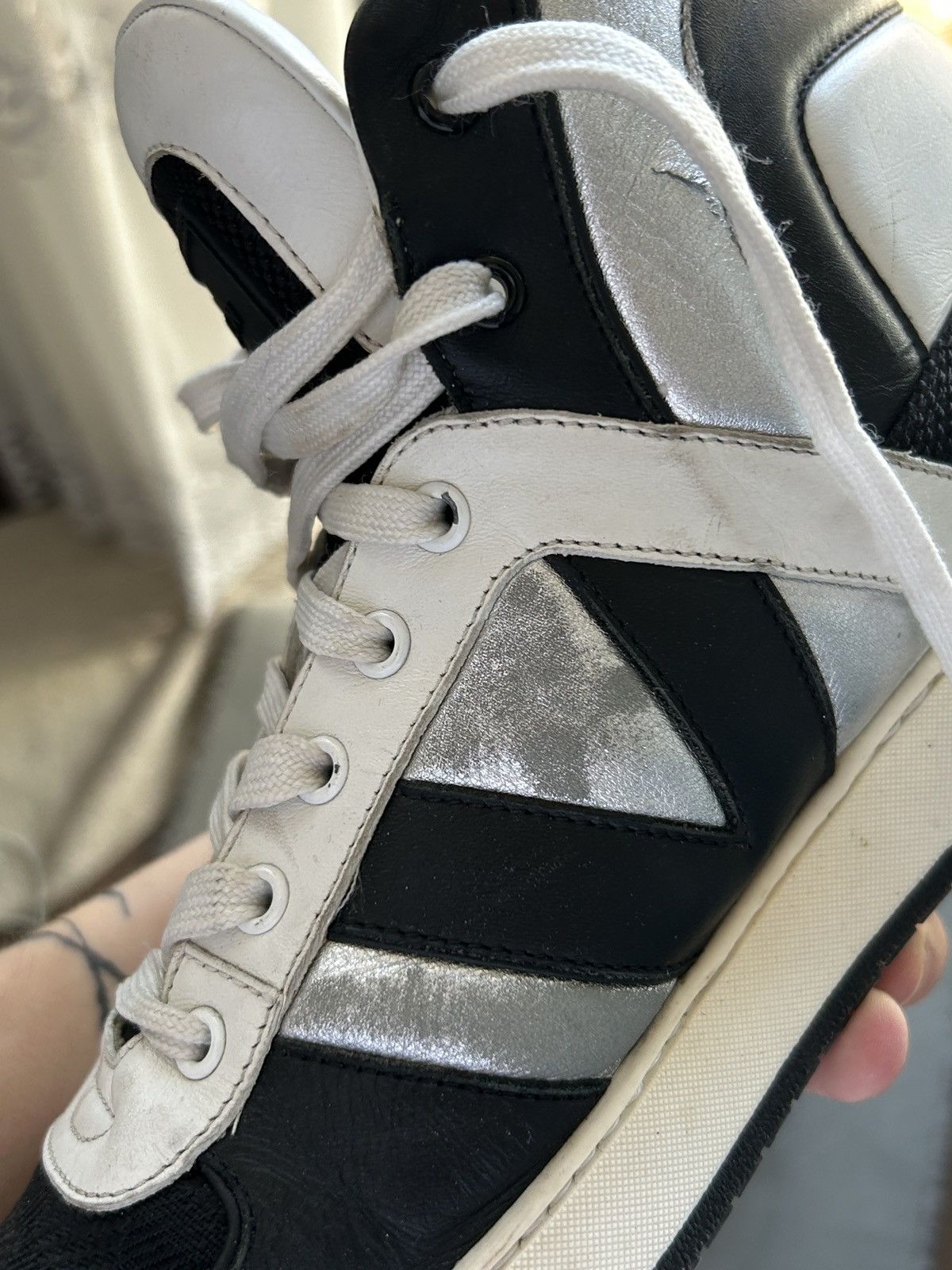 Louis Vuitton Louis Vuitton Paris High Top Damier Sneakers Size US 9 / EU 42 - 13 Thumbnail