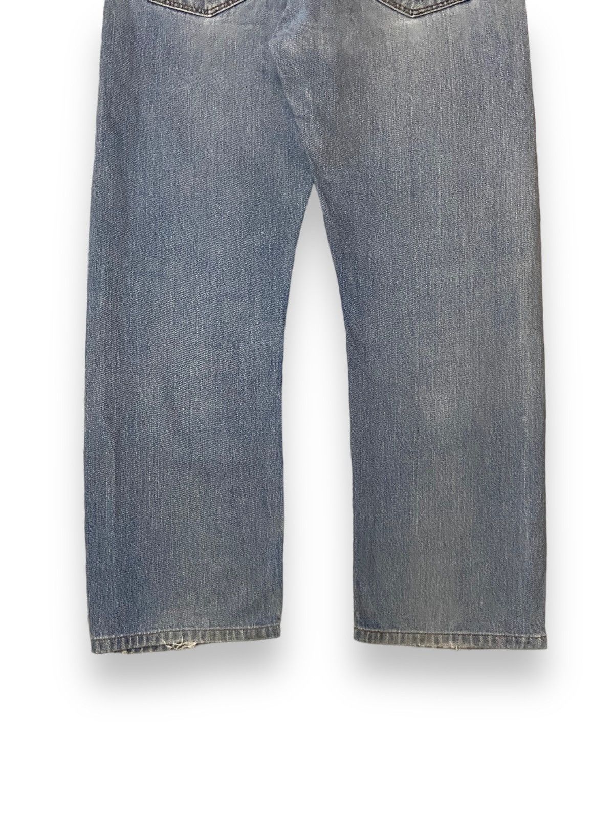 Levi's × Levi's Vintage Clothing Vintage Levis 505 Japan Button 3937 Faded Blue Regular Fit Size US 33 - 9 Thumbnail