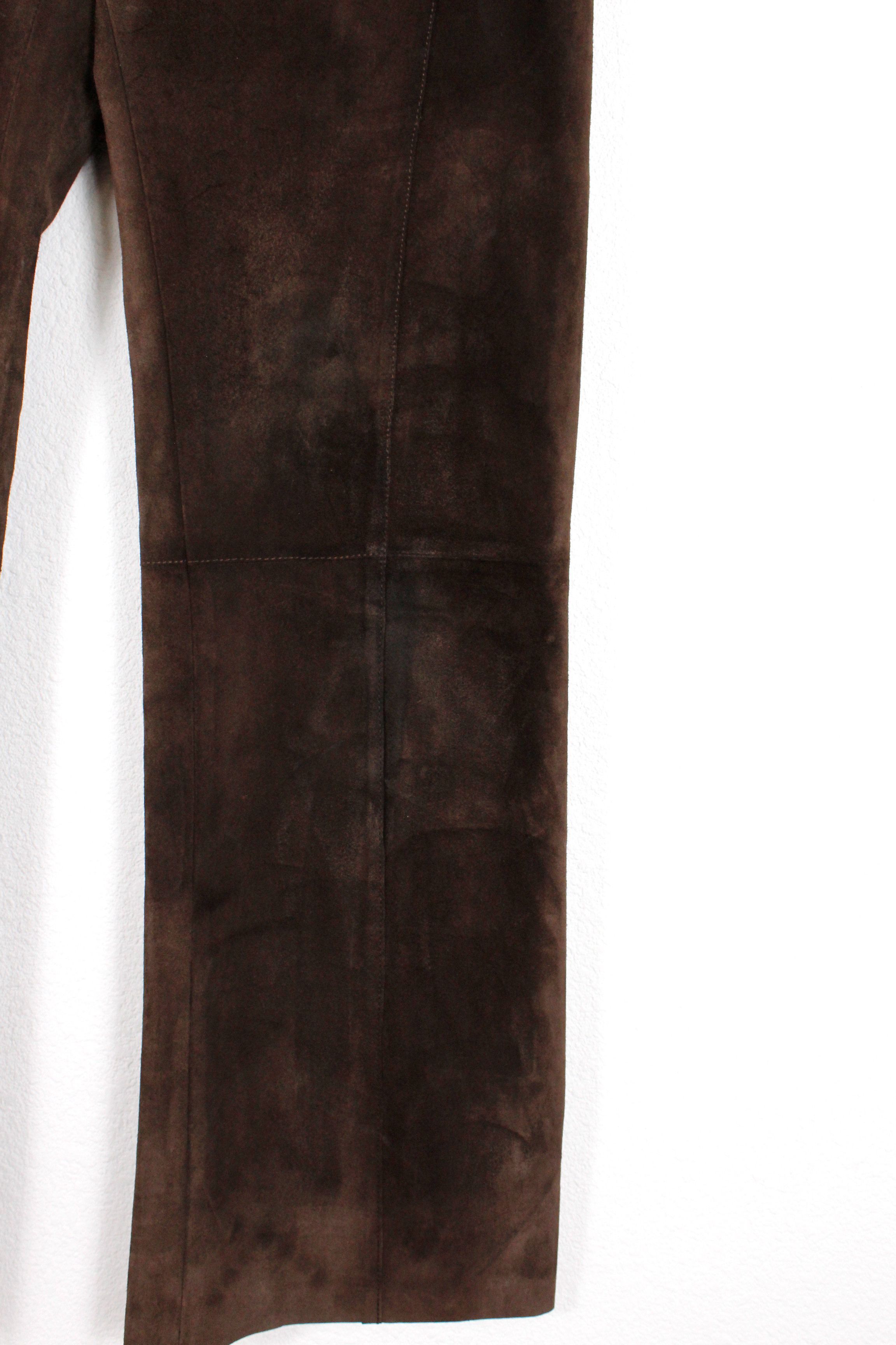 Leather × Marni Marni Cowgirl Western Leather Pants 44 Size 30" / US 8 / IT 44 - 4 Thumbnail