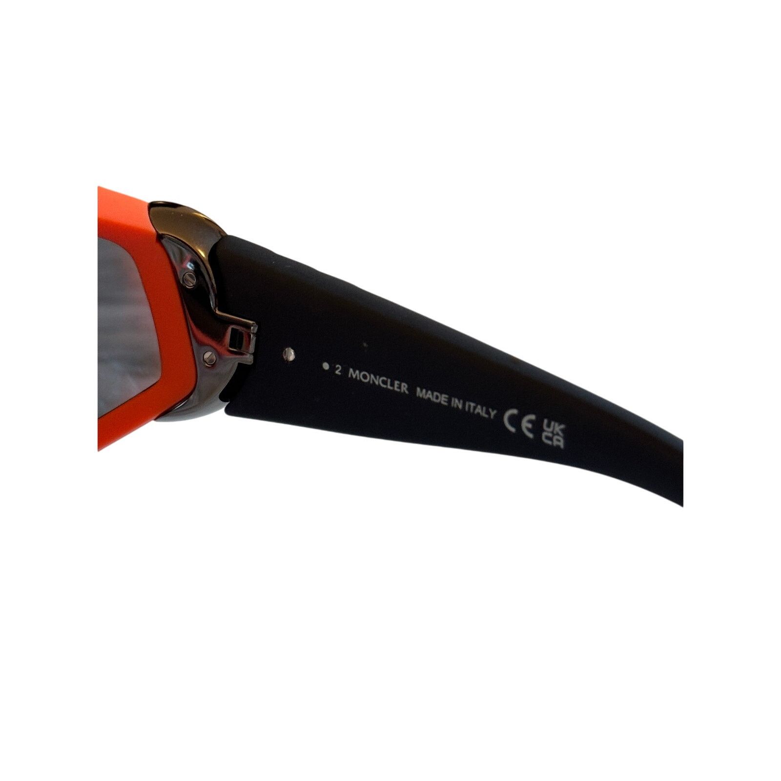 Moncler Moncler Wrapid Sunglasses ML0249 43A Matte Orange/Black 0mm Size ONE SIZE - 3 Thumbnail