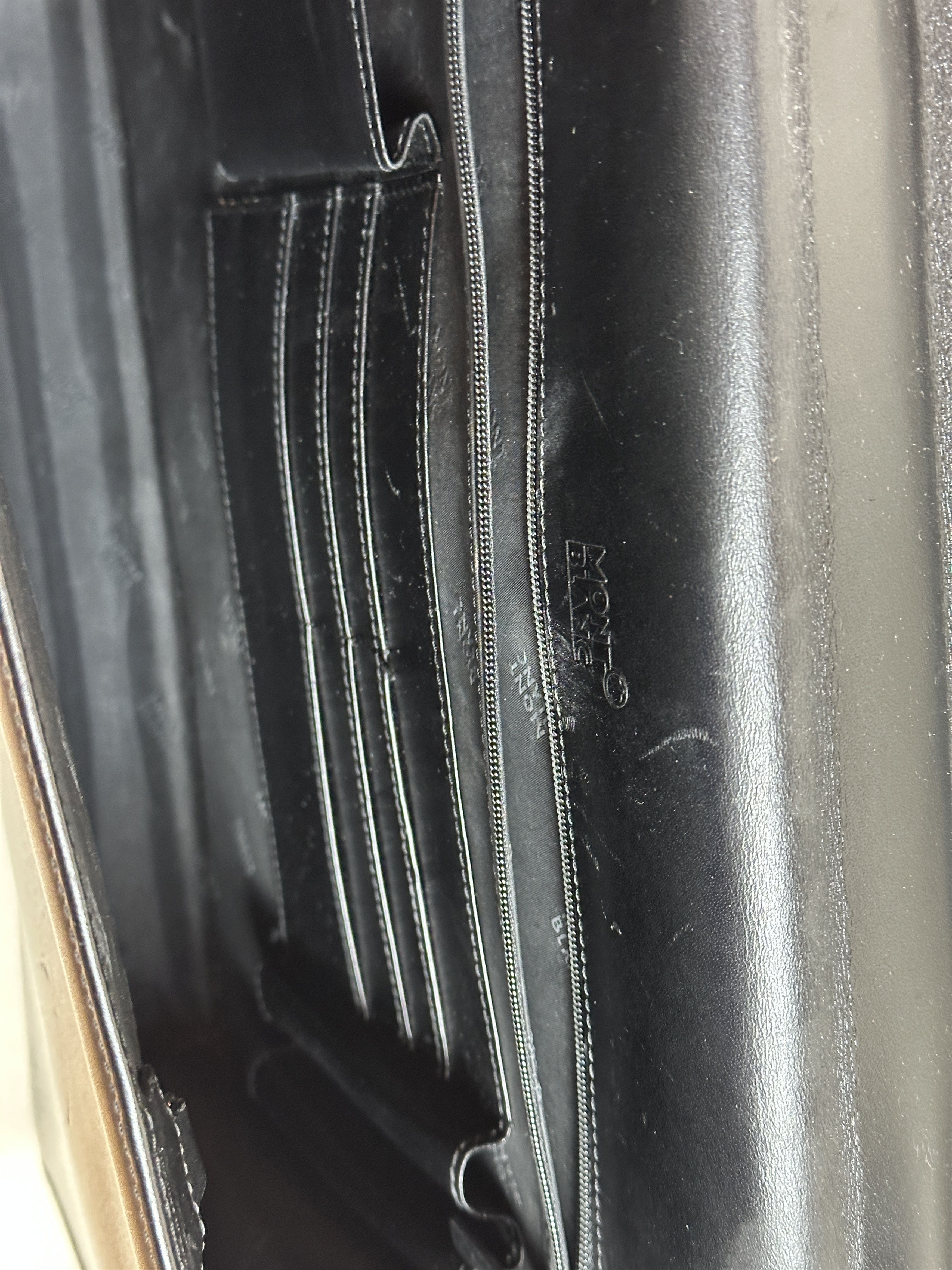 Montblanc Montblanc leather brieface, made in Germany Size ONE SIZE - 14 Thumbnail