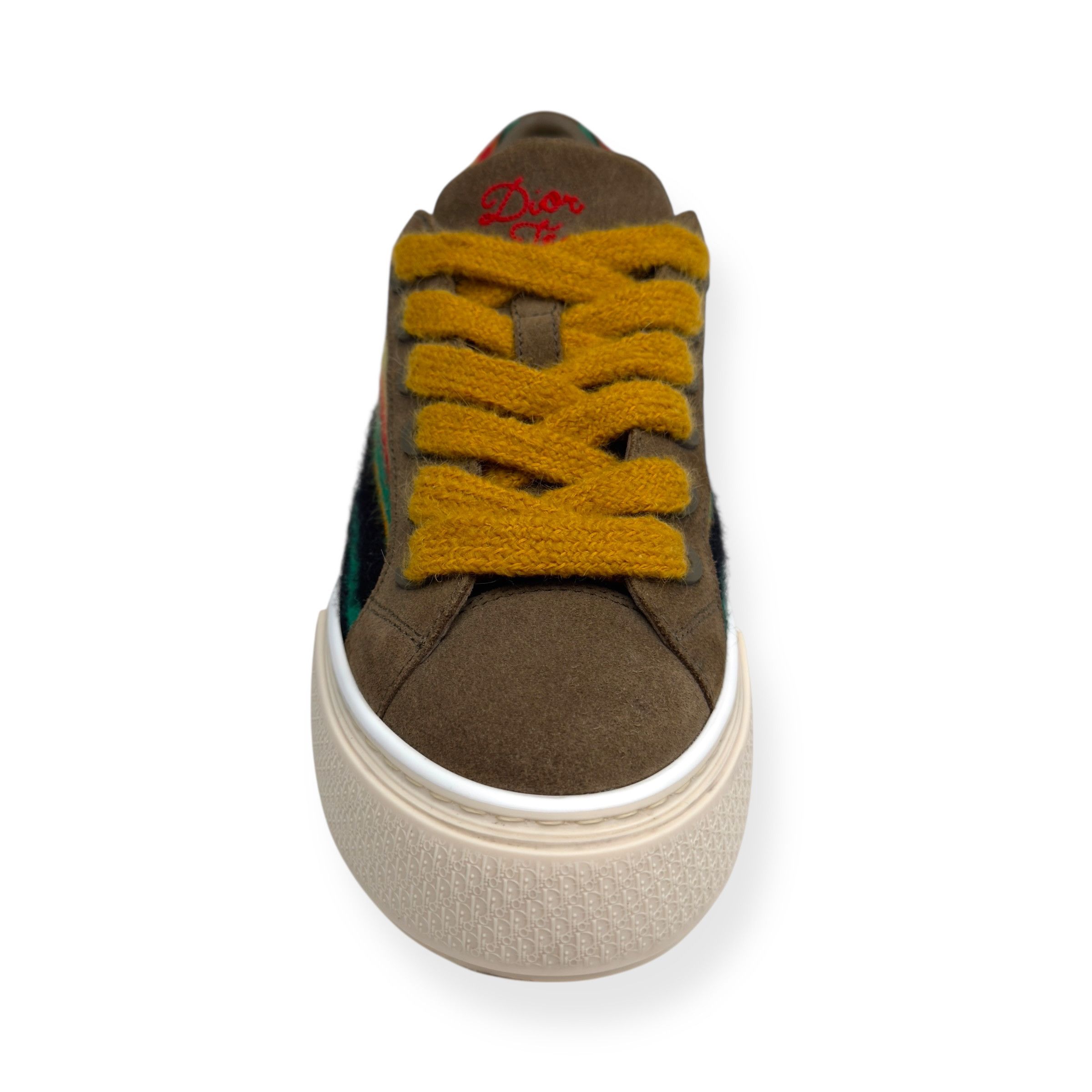 Dior DIOR X DENIM TEARS B33 MOHAIR SNEAKER YELLOW 42 / UK8 Size US 9 / EU 42 - 2 Thumbnail