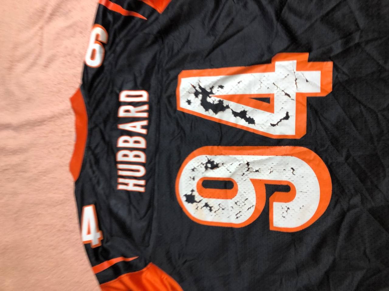 NFL Nike Sam Hubbard Black Cincinnati Bengals Game Player Size US XL / EU 56 / 4 - 16 Thumbnail