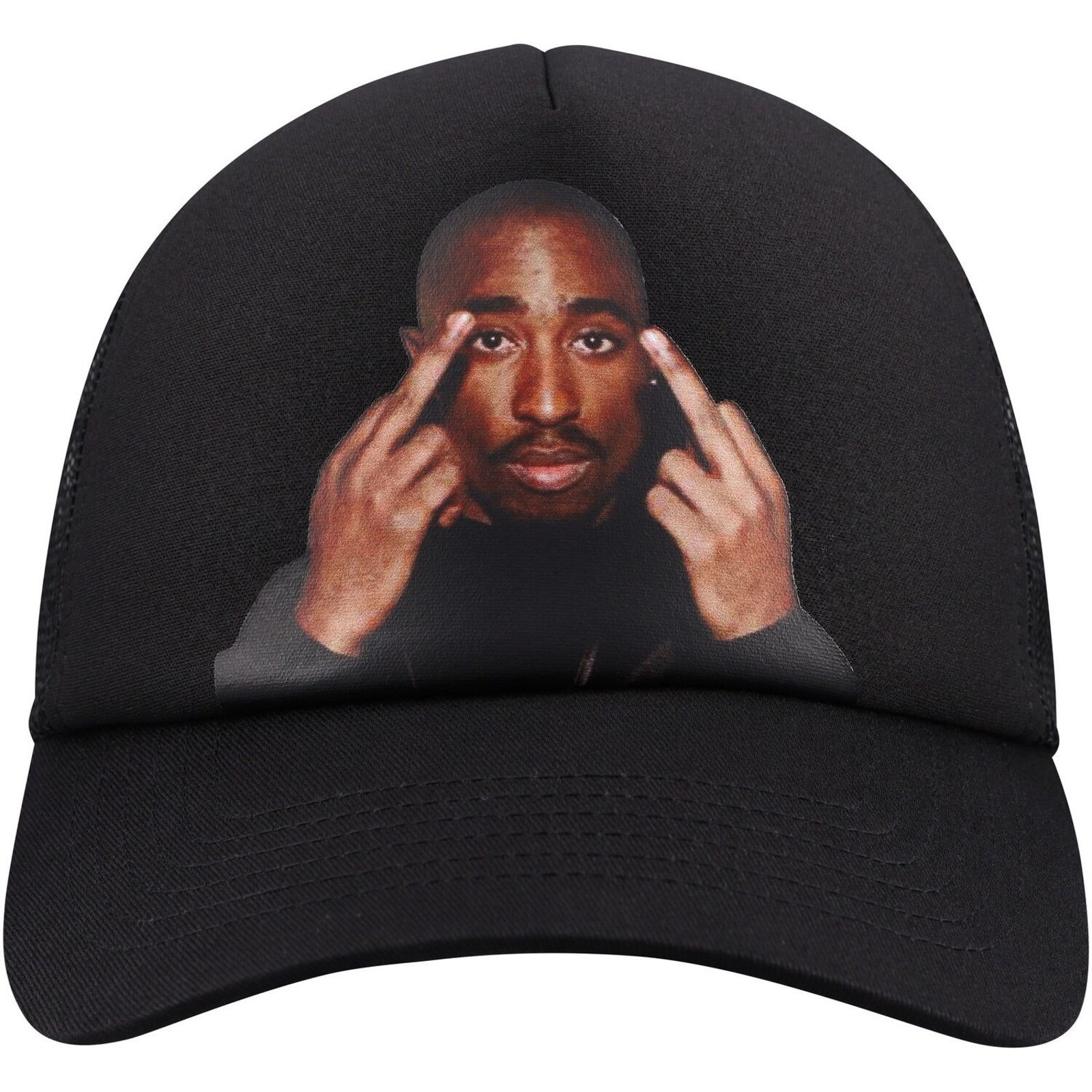Primitive Primitive X Tupac Shakur 2Pac Icon II Trucker Hat Cap Size ONE SIZE - 1 Thumbnail
