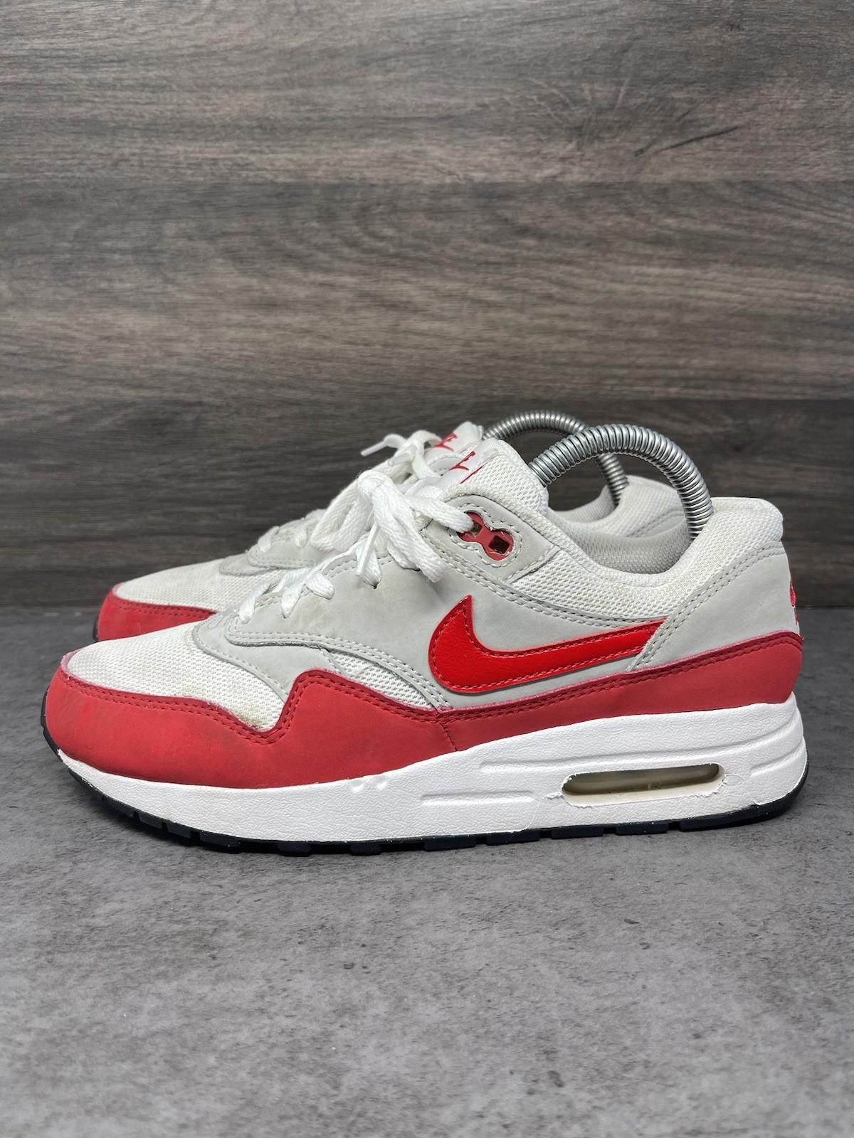Nike Nike Air Max 1 Shoes Kids Size 6.5Y OG Red Sneakers Size US 6.5 / EU 39-40 - 1 Thumbnail